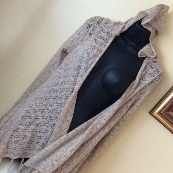 💞SAY WHAT 💞tassels drape open cardigan - Picture 8 of 12